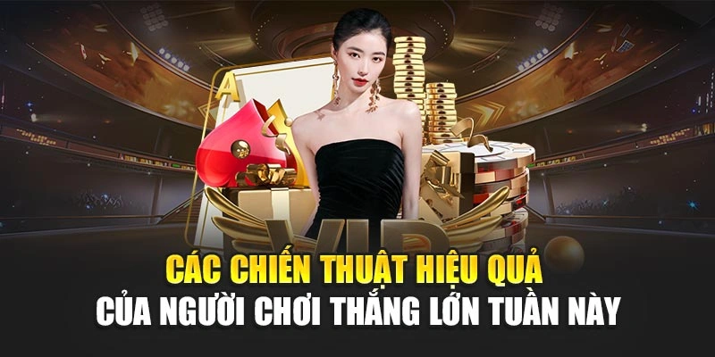 Các chiến thuật hiệu quả của người chơi thắng lớn tuần này